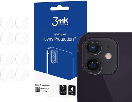 Szkło X4 Na Kamerę Obiektyw 3Mk Lens Protection Do Apple Iphone 12