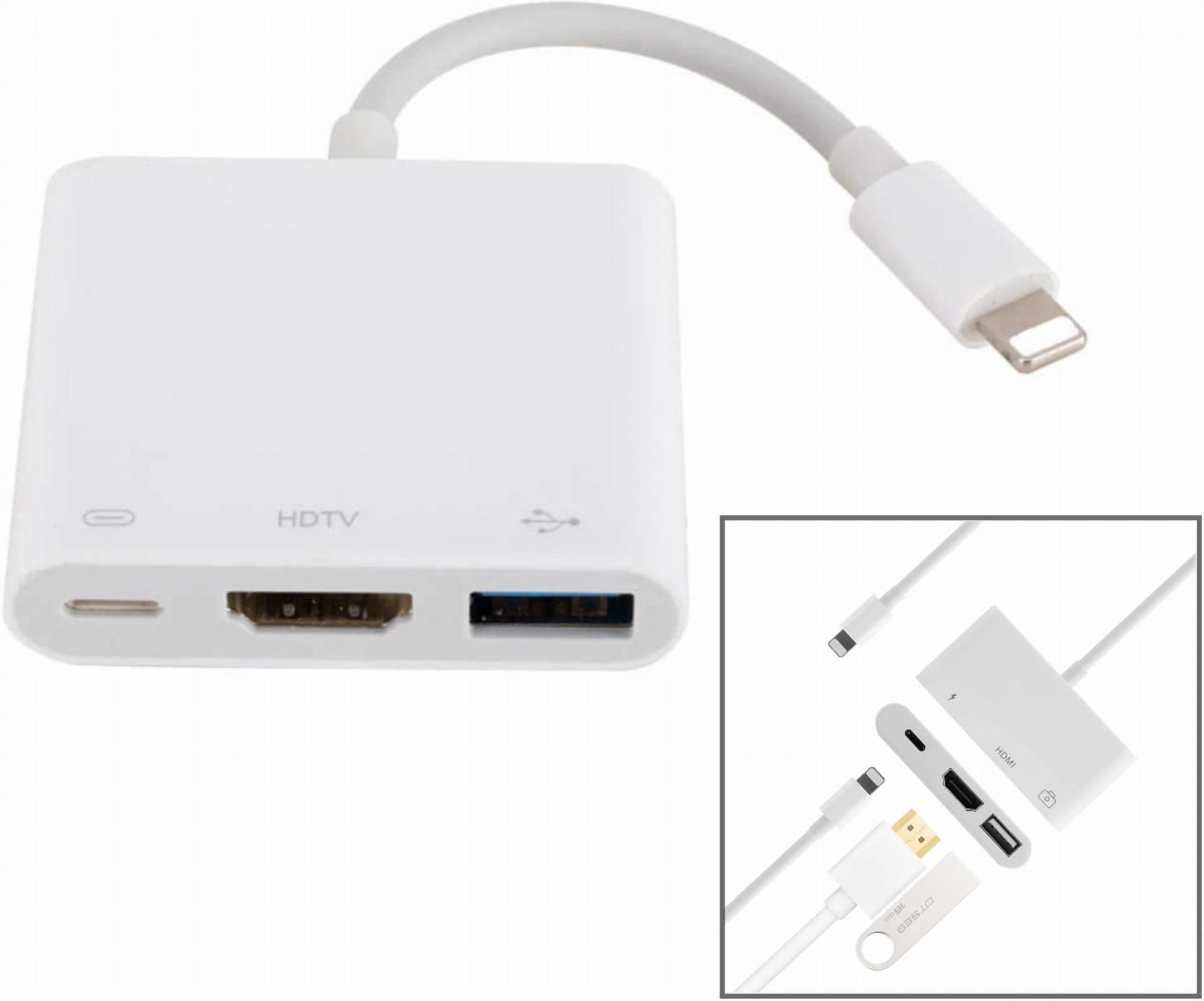 lightning usb to hdmi adapter