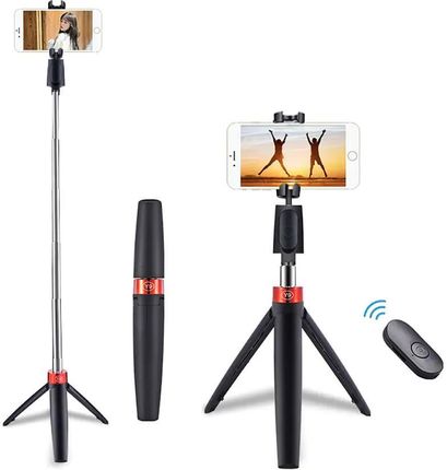 Selfie Stick Alogy Mini Statyw Kijek Monopod Czarny