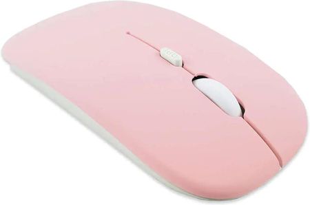 Myszka Mysz Bezprzewodowa Komputerowa Alogy Mouse Do Laptopa Tabletu Różowa