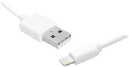 Ps Kabel Iphone 8Pin 2M, Biały, Quick Charge. (1Lm)