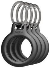 Belkin Secure Holder With Keyring - Black (4-Pack)