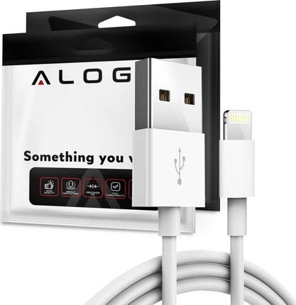 Kabel Usb Alogy 1M Fast Charge Do Lightning Przewód Ładowania Iphone 20W Biały