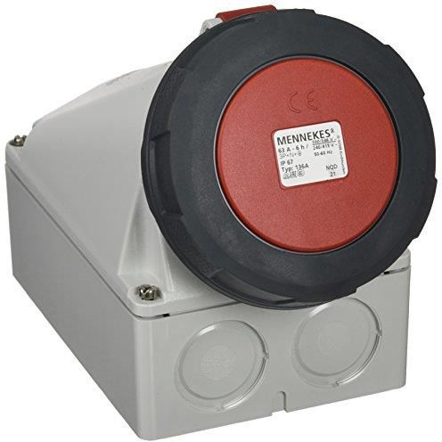 Mennekes 136A Gniazdo Cee5P 63A 6H 400V/Rt - Opinie i ceny na Ceneo.pl