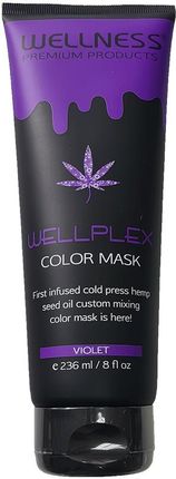 WELLNESS PREMIUM PRODUCTS Wellplex Color Mask maska koloryzująca do włosów - Violet 250ml