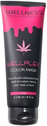WELLNESS PREMIUM PRODUCTS Wellplex Color Mask maska koloryzująca do włosów - Pink 250ml