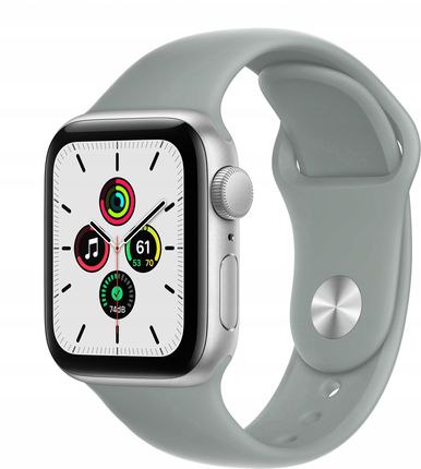 Siliko Pasek Do Apple Watch 3 6 7 Se 42/44/45 Tworzywo Sztuczne