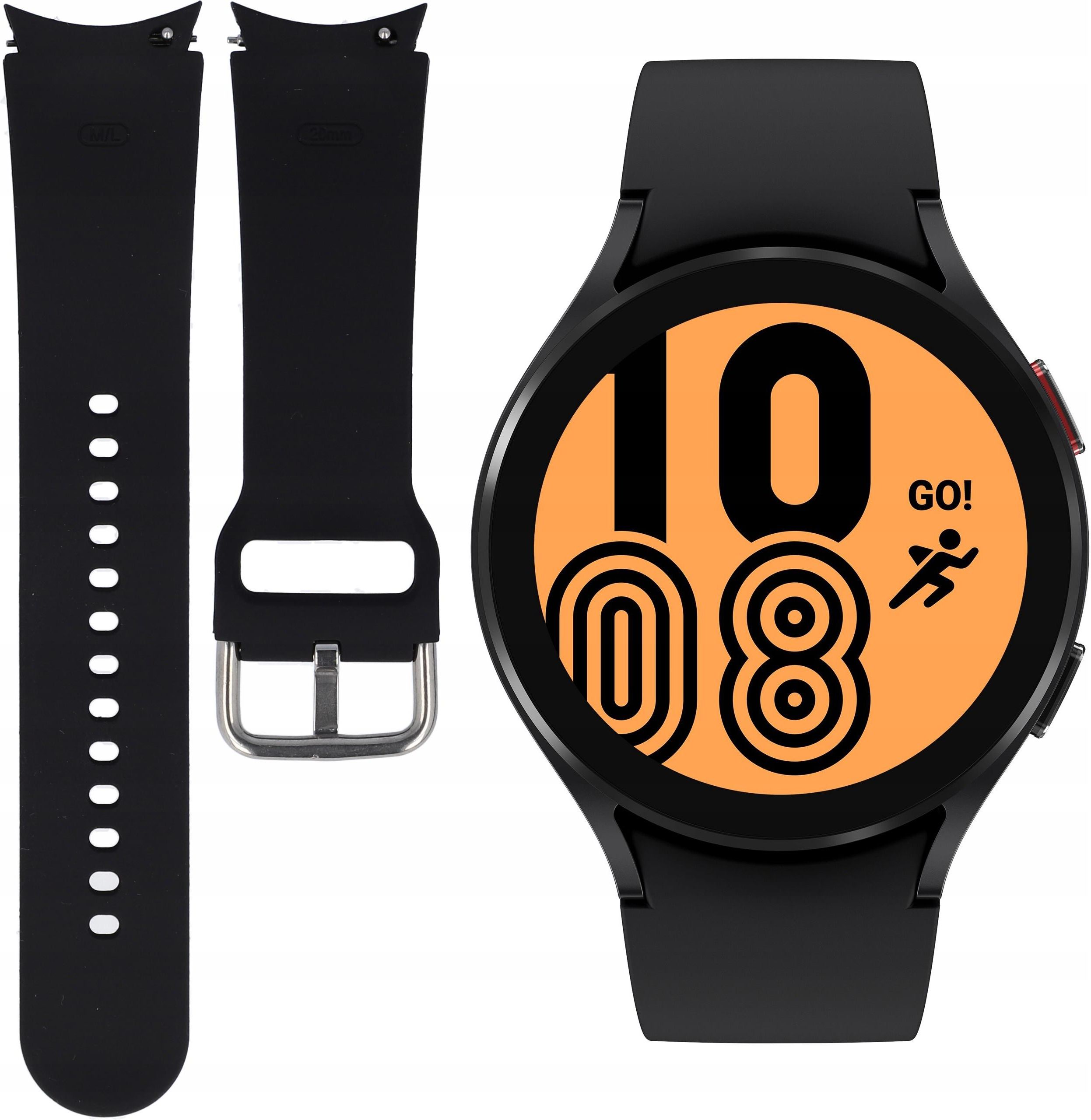 Pasek Do Samsung Galaxy Watch 4 5 Classic Pro Czarny Opinie i ceny na