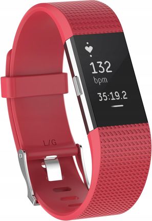 Pasek Opaska Silikonowa Yivo Do Fitbit Charge 2 Różowy