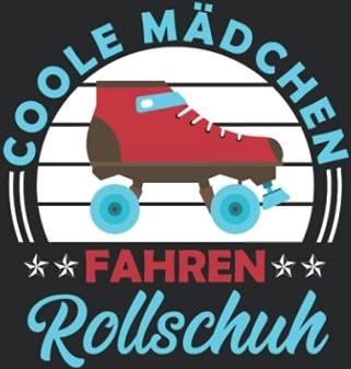 Notizbuch A5 liniert mit Softcover Design Coole Mädchen fahren