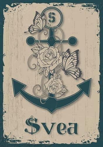 Svea: Notizbuch A5 , Personalisierter vorname Svea , Monogramm S ...