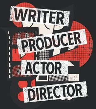 Writer Producer Actor Director Schauspieler Film - Notizbuch Journal ...