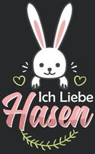 Notizbuch A5 dotted, gepunktet mit Softcover Design Ich liebe Hasen