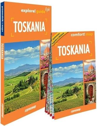 Toskania light: przewodnik + mapa