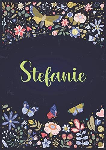 Stefanie: Notizbuch A5 , Personalisierter vorname Stefanie ...