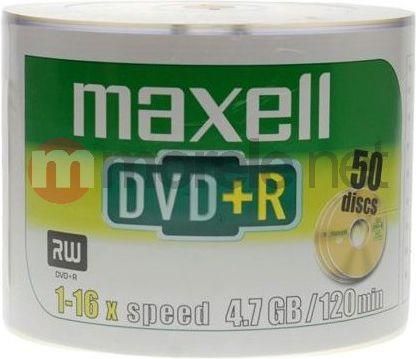 Maxell płyta DVD+R 4,7 16x szpindel 50 (2757.36.30.TW)