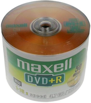 Maxell płyta DVD-R 4,7 16x szpindel 50 (275732.40.TW)