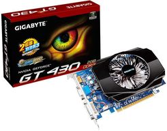 Karta graficza Gigabyte GeForce CUDA GT430 2GB DDR3 PX 128BIT DVI/HDMI/DSUB BOX (GV-N430-2GI) - zdjęcie 1