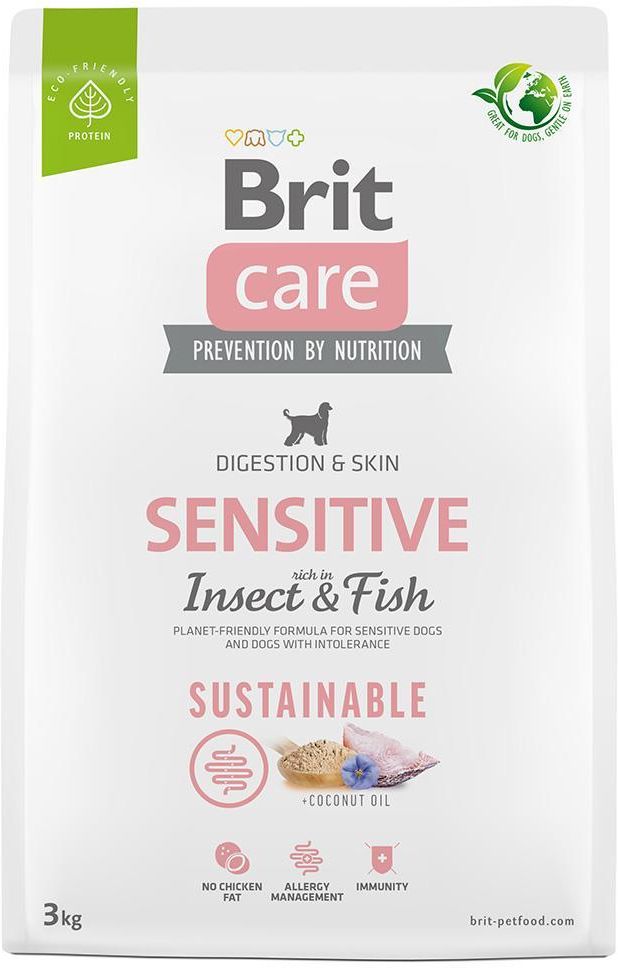 Karma Brit Care Sustainable Sensitive Insect Fish 2x3kg - Ceny i opinie ...
