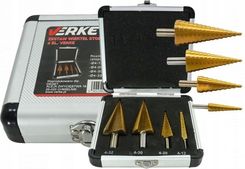 Zdjęcie Verke Zestaw Wierteł Stopniowych Stożkowych 4Szt. V05050 - Łapy