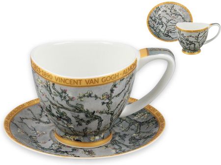 Carmani Filiżanka Vanessa Vincent Van Gogh Kwitnący Migdałowiec Srebrny (8301004)