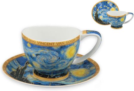 Carmani Filiżanka Espresso Vanessa Vincent Van Gogh Gwiaździsta Noc (8301051)