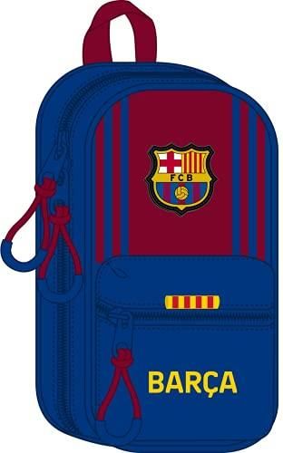 Safta F.C. Barcelona - Thermo-ontbijttas, thermoskan, hoge kwaliteit en maximale weerstand, voor maaltijden, recreatie, 21,5 x 6,5 x 12 cm, marineblauw/ granaat, marineblauw/granaatrood., Standaard