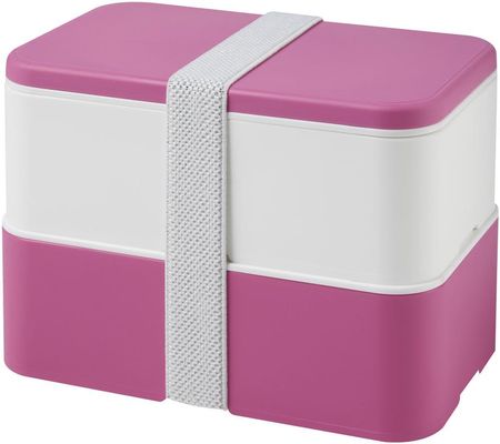 Upominkarnia Miyo Dwupoziomowe Pudełko Na Lunch Różowy (655661)