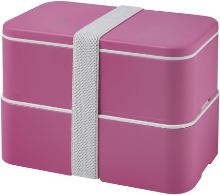 Upominkarnia Miyo Dwupoziomowe Pudełko Na Lunch Różowy (655670)