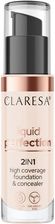 Claresa Liquid Perfection Kryjący Podkład I Korektor 2W1 101 Light 34 g