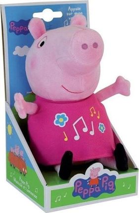 Aucune Jemini Peppa Pig Muzyczna I Świecąca Pluszowa Zabawka 25Cm