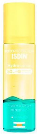 Isdin Fotopotector Hydrolotion Protect & Detox Spray Do Opalania Spf50 200 ml