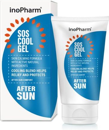 Inopharm Sos Cool Gel After Sun Chłodzący Żel Do Ciała Po Opalaniu 150 ml
