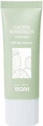 Yadah Cactus Sunscreen Moisturizer Spf50+ Pa++++ Krem Nawilżający Z Filtrem Przeciwsłonecznym 35 ml