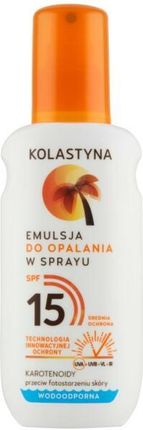 Kolastyna Philip Martin'S Sun+ Tan Wodoodporna Emulsja Do Opalania W Sprayu Spf 15 200 ml