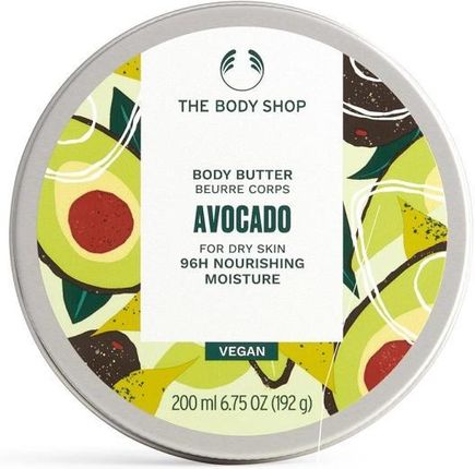 The Body Shop Avocado Butter For Dry Skin Rozświetlający Olejek Do Ciała 200 ml