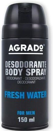 Agrado Fresh Water Deodorant Dezodorant W Sprayu Świeża Woda 150 ml