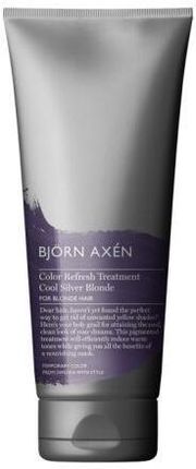 Bjorn Axen Color Refresh Treatment Cool Silver Blonde Maska Do Włosów Żółtych 250 ml