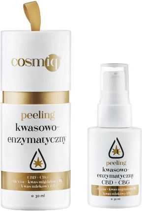 Cosmiq Peeling Kwasowo-Enzymatyczny Cbd+Cbg 30 ml