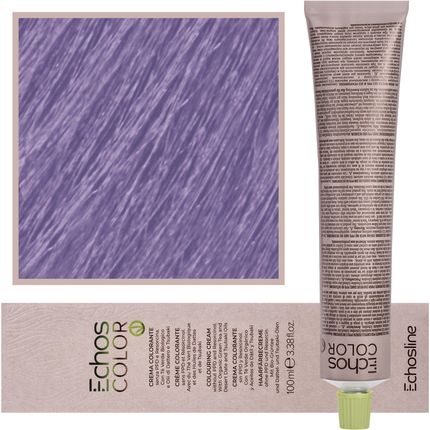 Echosline Echos Color Colouring Cream Wegańska Farba Do Włosów Wisteria | Bardzo Jasna Glicynia 100 ml