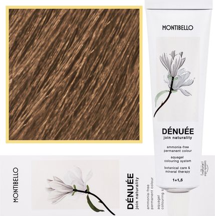 Montibello Denuee – naturalna wegańska farba do włosów bez amoniaku, 60 ml 8,36 | Piaskowy Jasny Blond