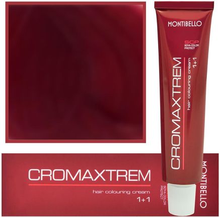 Montibello Cromatone farba profesjonalna trwała koloryzacja, 60ml X 78 | Xtream Purpurowy Czerwony