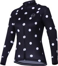 Zdjęcie Madani Koszulka Rowerowa Damska Dots Czarny - Strzegom