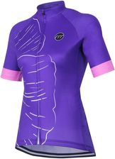 Zdjęcie Madani Koszulka Rowerowa Damska Violetta Purpurowy - Różan
