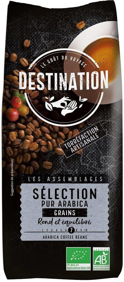 Kawa Destination Ziarnista Arabica 100 % Selection Bio 1kg - Ceny i ...