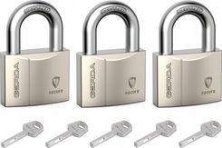 Gerda Secure Ksws S40 Zestaw 3-Triples Kłódek Mosiężnych 0KWPS3A400090250B