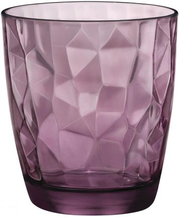 Bormioli Rocco Szklanka Diamond Fioletowy Szkło 390Ml