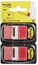 Zdjęcie Zakładki Indeksujące Post It 25Ｘ43Mm 100Szt. Czerwone 3M 70005076784 - Serock