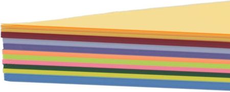 Papier Biurowy Ksero Kolorowy A4 Mix Intensywny 10 Kolorów 80G 100 Ark