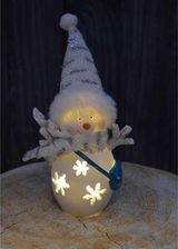 Zdjęcie Upominkarnia Figurka Bałwanek Led 7X6X16 Cm 12526542 - Kraków